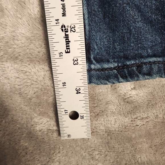 Levi's 511 Jeans Men's 33X34 (Tag 32X34) Slim Fit Straight‎ Leg Blue Medium Wash - Picture 3 of 16